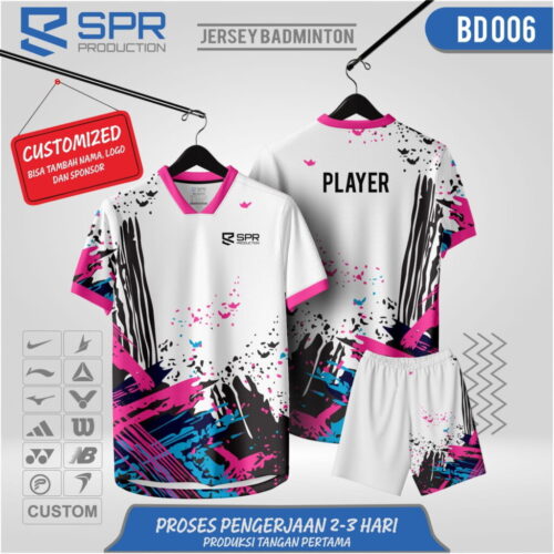 Jersey Badminton BD006