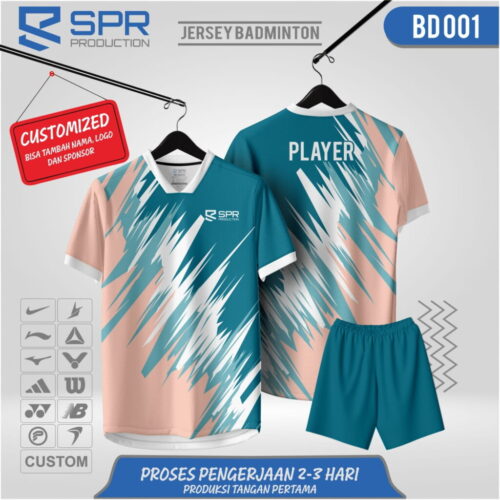 Jersey Badminton BD001